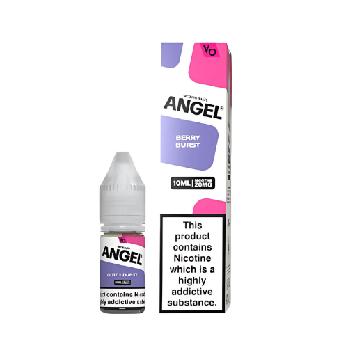 Angel Nic Salts 10ml - 20 mg Pack Of 10 - Eliquid Base - Berry Burst
