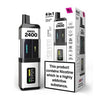 Angel2400 Disposable Vape Pod Device -Pack of 5 - Silver Edition (Pineapple ' L. Lime ' Blueberry ' Cola Ice)
