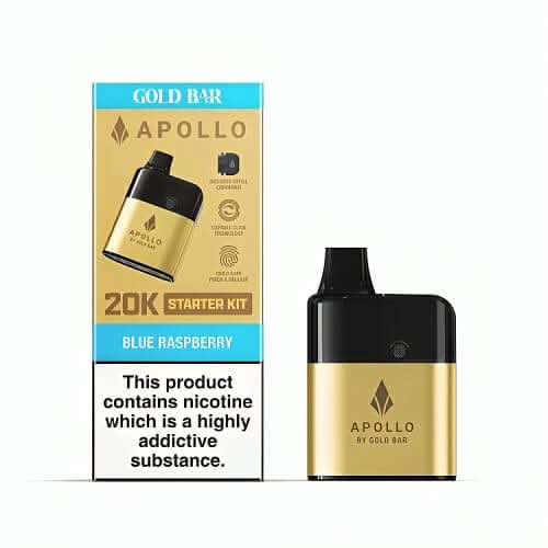Apollo 20000 Prefilled Starter Kit  - Blue Raspberry