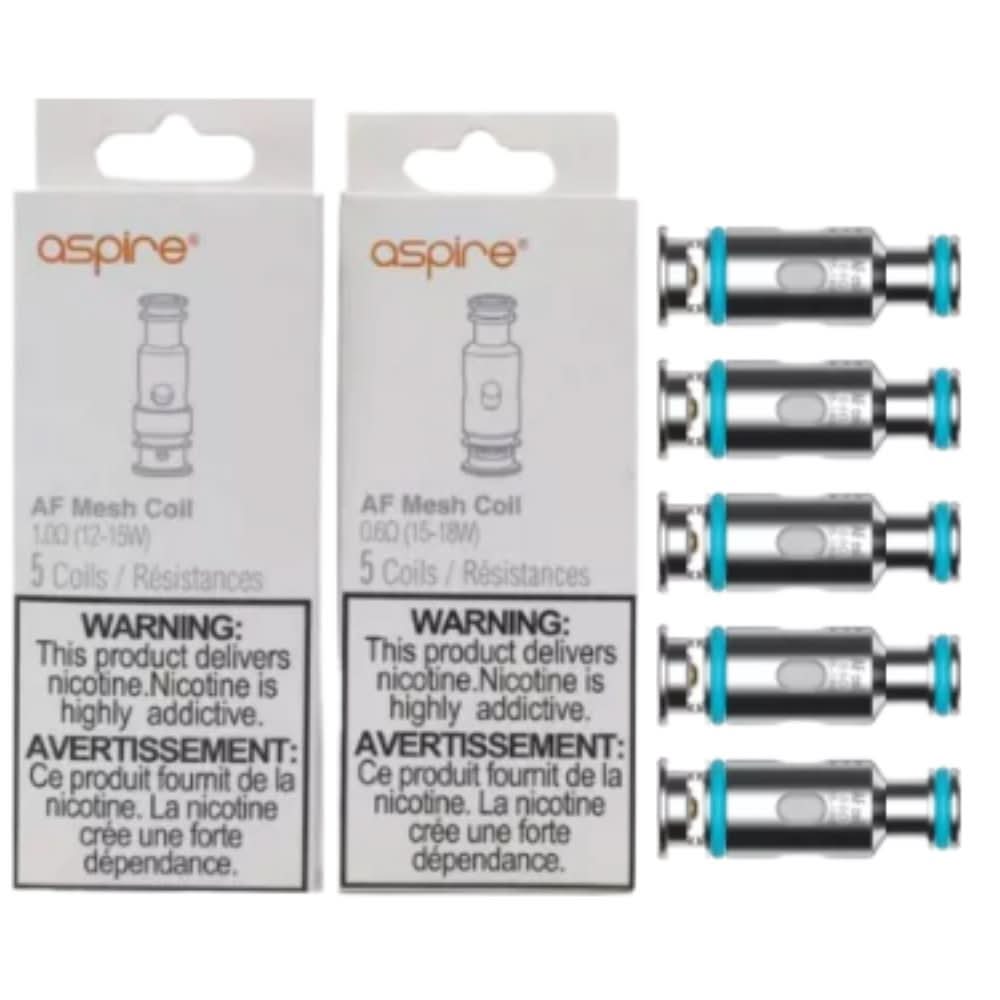 Aspire AF Mesh Coils ( 5 Pack ) - Eliquid Base - 0.6 ohm