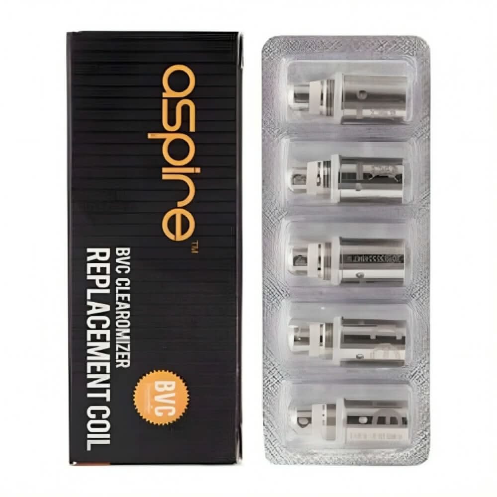 Aspire BVC Coils (5 Pack) - Eliquid Base - 1.6 ohm