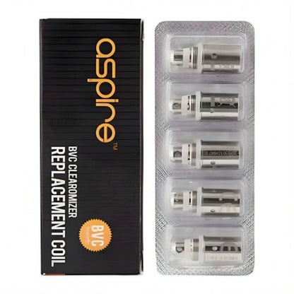 Aspire BVC Coils (5 Pack) - Eliquid Base - 1.6 ohm