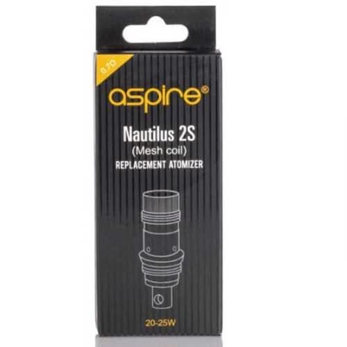 Aspire Nautilus 2S Replacement Coils - Eliquid Base - 0.7ohm Mesh