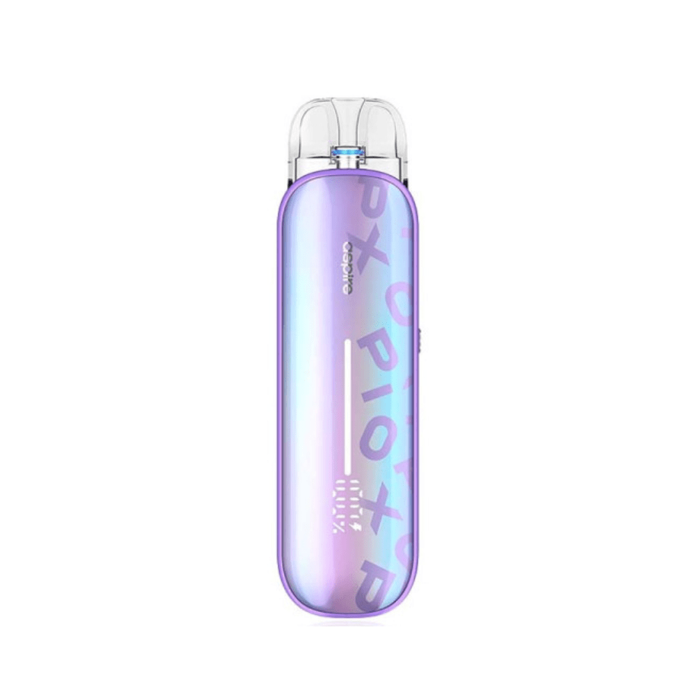 Aspire Pixo Aura Vape Kit - Eliquid Base - Neon Purple