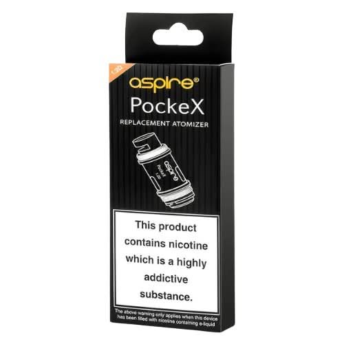 Aspire Pockex Coils  (Pack of 5) - 1.2 Ohm