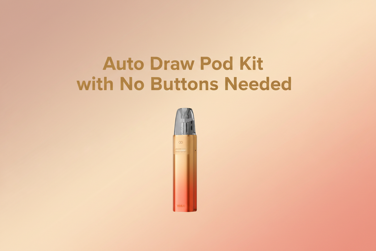 Auto Draw Pod Kit with No Buttons Needed