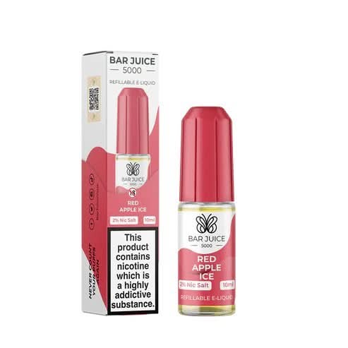 Bar Juice 5000 10ml Nic Salt E - Liquid - Red Apple Ice