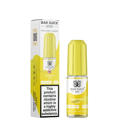 Bar Juice 5000 10ml Nic Salt E - Liquid - 1 X PIECE - Eliquid Base - Banana Ice