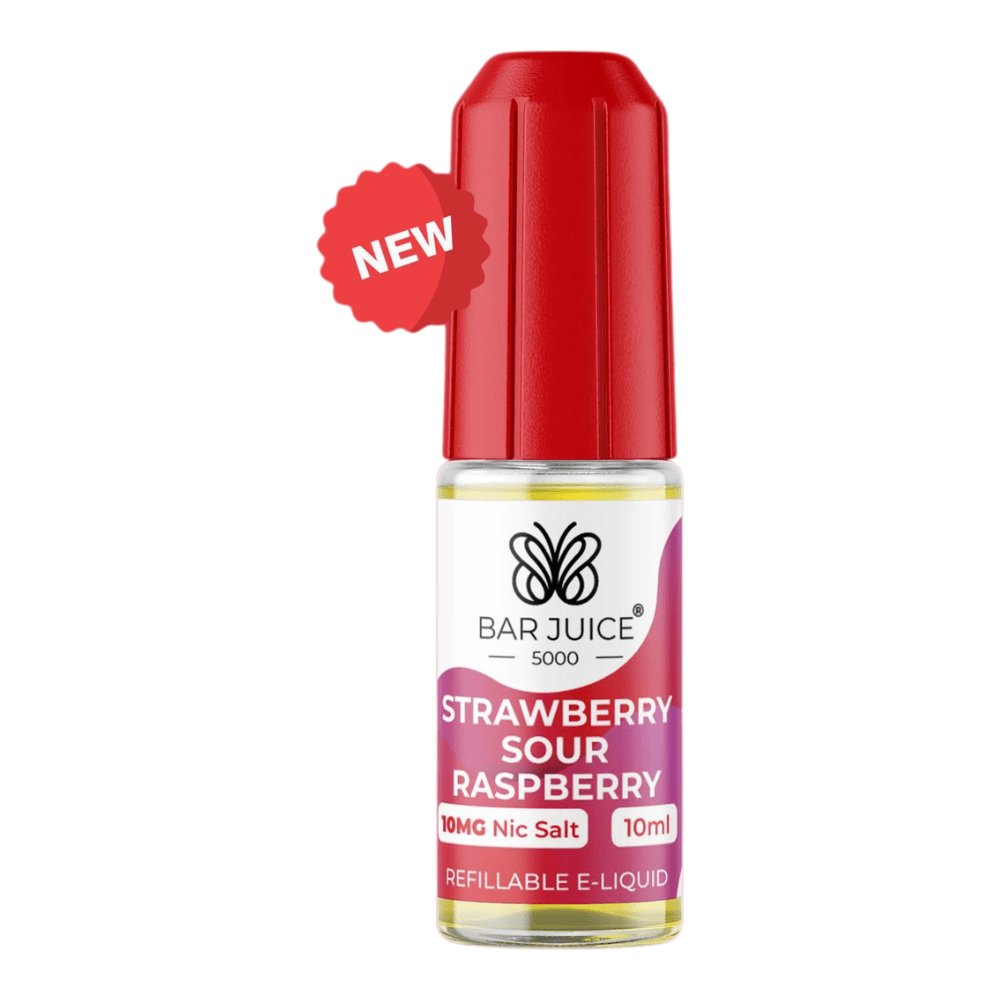Bar Juice 5000 10ml Nic Salt E - Liquid - Eliquid Base - Strawberry Sour Raspberry