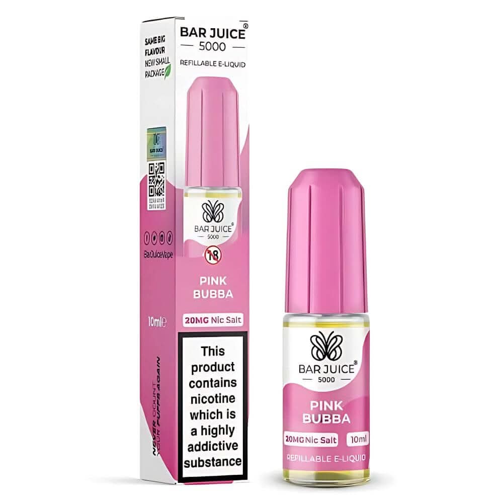Bar Juice 5000 Nic Salt 10ml, Pink Bubba 