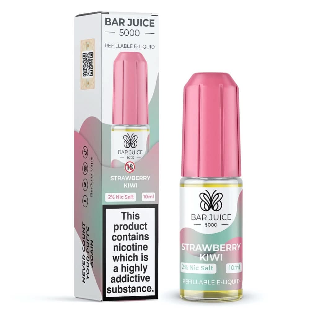 Bar Juice 5000 Nic Salt 10ml,  Strawberry Kiwi 