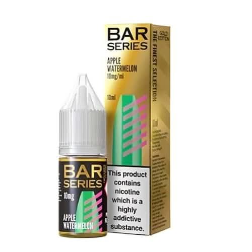 Bar Series Gold Edition 10ml Nic Salt - Pack of 10 - Apple Watermelon