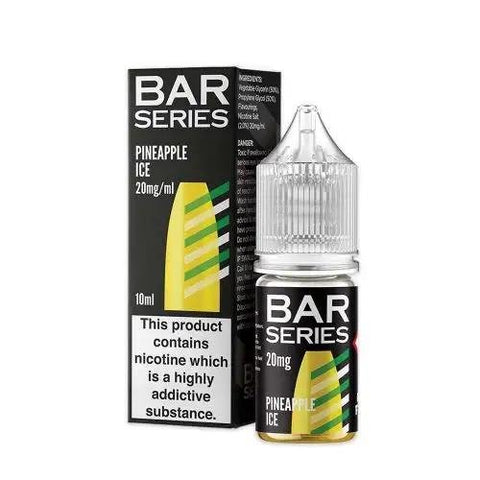 Bar Series Nic Salt 10ml E-Liquid - Pack of 10 - Eliquid Base-Pineapple Ice