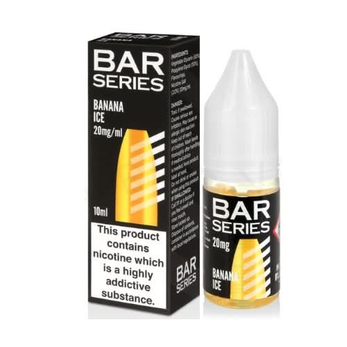 Bar Series Nic Salt 10ml E-Liquid - Pack of 10 - Banana Ice