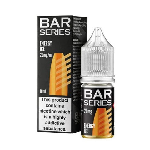 Bar Series Nic Salt 10ml E-Liquid - Pack of 10 - Eliquid Base-Energy Ice
