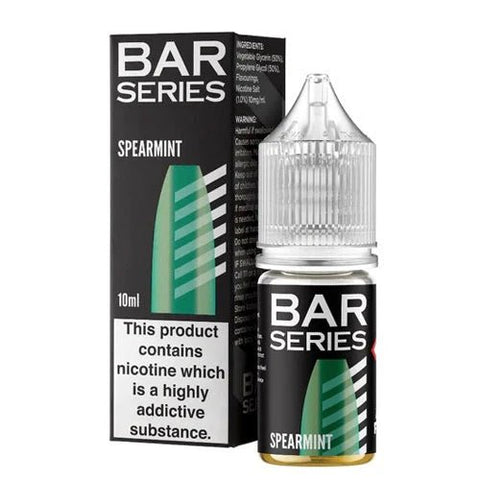 Bar Series Nic Salt 10ml E-Liquid - Pack of 10 - Eliquid Base-Spear Mint