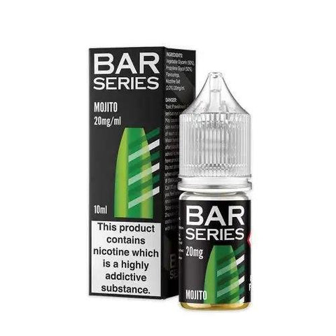Bar Series Nic Salt 10ml E-Liquid - Pack of 10 - Eliquid Base-Mojito