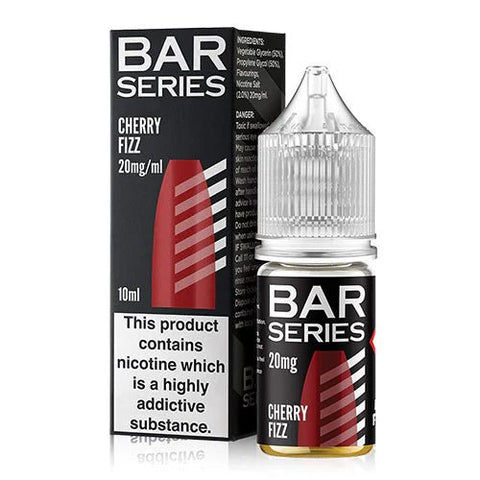 Bar Series Nic Salt 10ml E-Liquid - Pack of 10 - Eliquid Base-Cherry Fizz