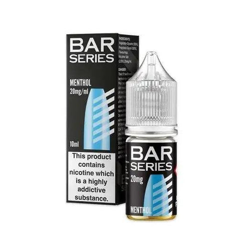 Bar Series Nic Salt 10ml E-Liquid - Pack of 10 - Eliquid Base-Menthol