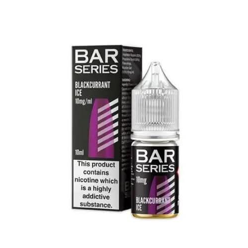 Bar Series Nic Salt 10ml E-Liquid - Pack of 10 -Blackcurrant Ice