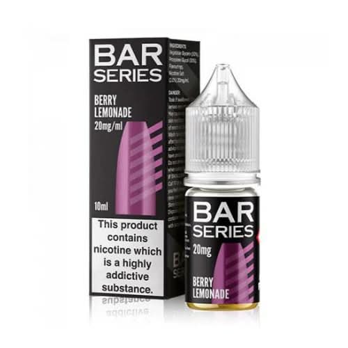 Bar Series Nic Salt 10ml E-Liquid - Pack of 10 - Berry Lemonade