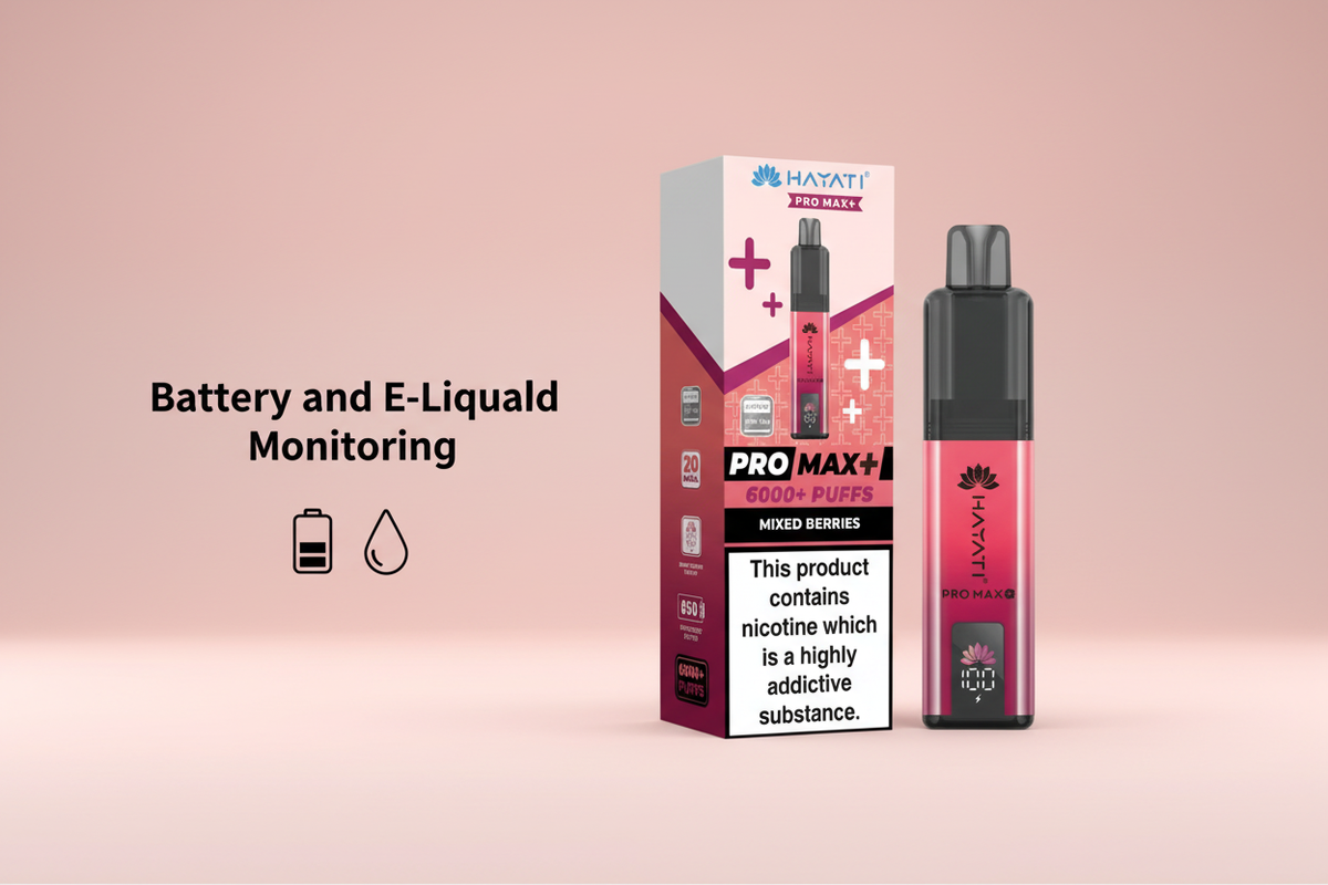 Battery and E-Liquid Monitoring