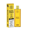 Bling Gold 10K Puff Disposable Vape Device - Eliquid Base - Mr Gold - Hubba Bubba
