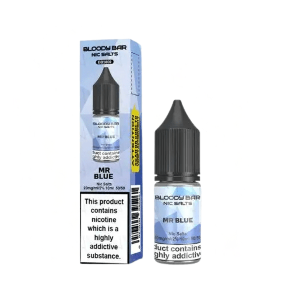 Bloody Bar 10ML Nic Salts - E - liquids - Eliquid Base - Mr Blue