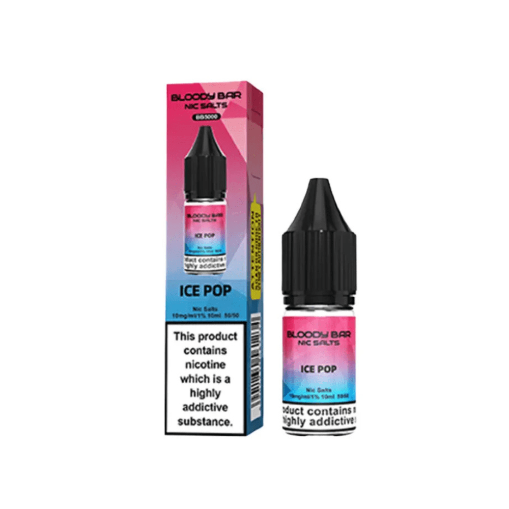 Bloody Bar 10ML Nic Salts - E - liquids - Eliquid Base - Ice Pop