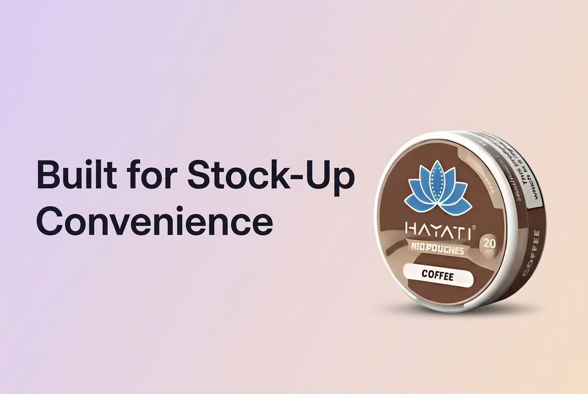 Built for Stock-Up Convenience