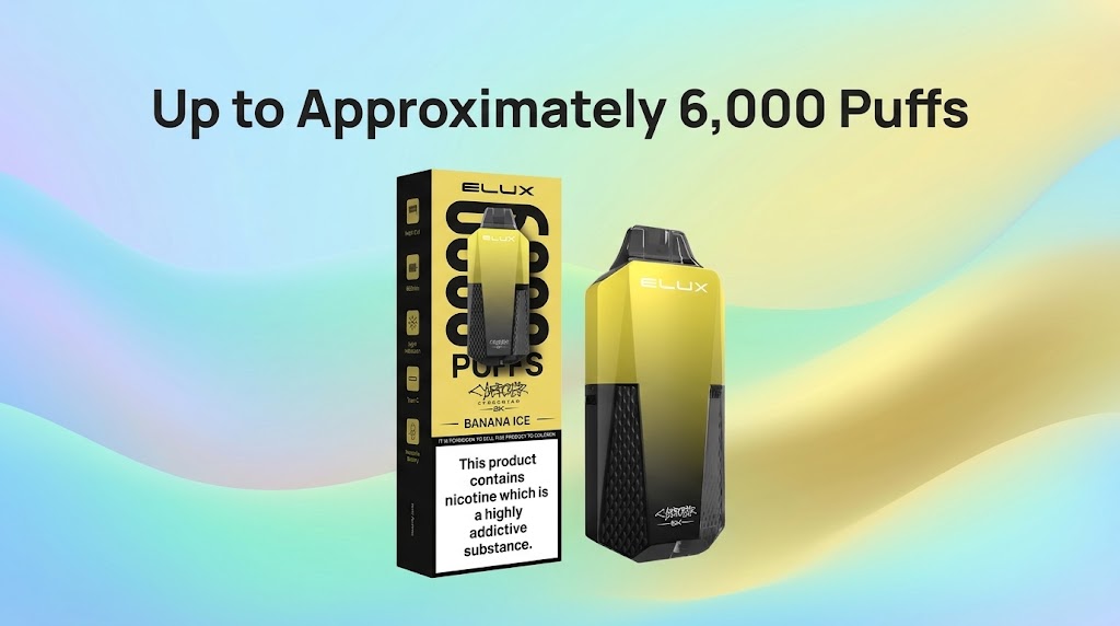 Up to Approximately 6,000 Puffs
