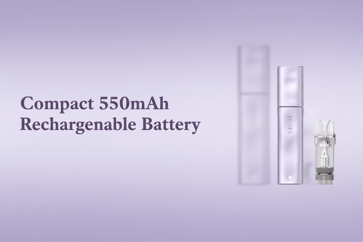 Compact 550mAh Rechargeable Battery