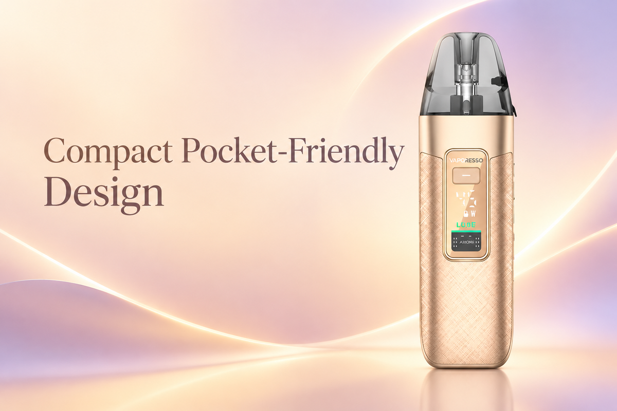 Compact Pocket-Friendly Design