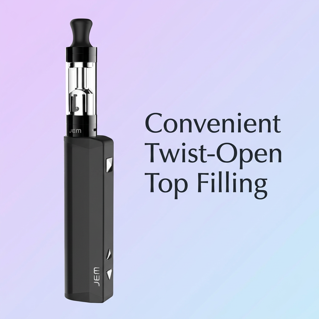 Convenient Twist-Open Top Filling