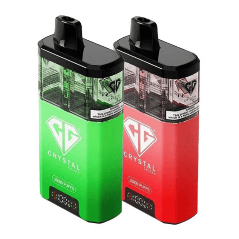 Crystal Galaxy 30000 Puffs Disposable Vape Device, 20mg Pack of 5, 