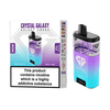 Crystal Galaxy 30000 Puffs Disposable Vape Device - 20mg Pack of 5 - Eliquid Base - Double Mint / Double Menthol