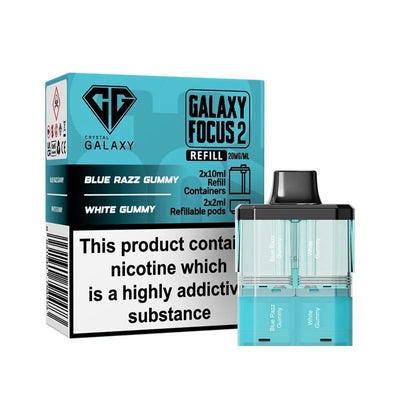 Crystal Galaxy Focus 2 30K Prefilled Pods + Refill Containers
