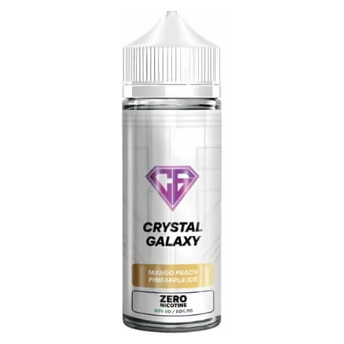Crystal Galaxy Shortfill 100ml E - Liquids - Eliquid Base - Mango Peach Pineapple Ice