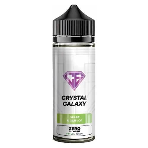 Crystal Galaxy Shortfill 100ml E - Liquids - Eliquid Base - Grape & Lime Ice