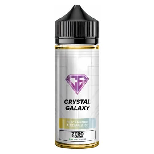 Crystal Galaxy Shortfill 100ml E - Liquids - Eliquid Base - Black Mango Pineapple Ice