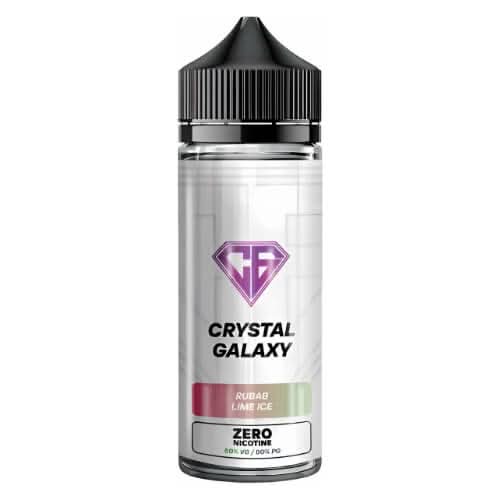 Crystal Galaxy Shortfill 100ml E - Liquids - Eliquid Base - Rubab Lime Ice