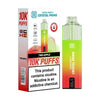 Crystal Prime Aura Bar Twist 10000 Disposable Device 20MG - Pack of 5 - Eliquid Base - Two Apple