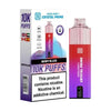 Crystal Prime Aura Bar Twist 10000 Disposable Device 20MG - Pack of 5 - Eliquid Base - Berry Blaze