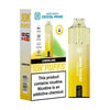 Crystal Prime Aura Bar Twist 10000 Disposable Device 20MG - Pack of 5 - Eliquid Base - Lemon Lime