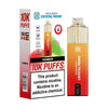 Crystal Prime Aura Bar Twist 10000 Disposable Device 20MG - Pack of 5 - Eliquid Base - Rainbow