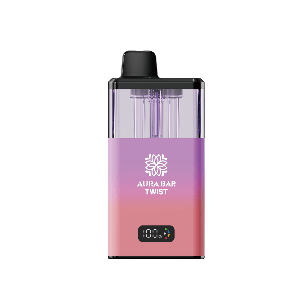 Crystal Prime Aura Bar Twist 40K Prefilled Pod Kit - Eliquid Base - Blueberry Cherry Cranberry / Berry Blaze