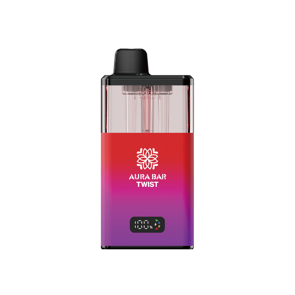 Crystal Prime Aura Bar Twist 40K Prefilled Pod Kit - Eliquid Base - Stapple / Black Mamba