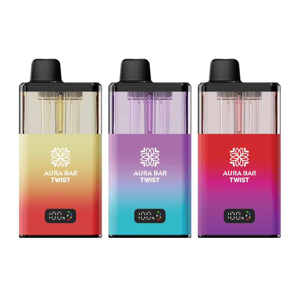 Crystal Prime Aura Bar Twist 40K Prefilled Pod Kit - Eliquid Base - Blueberry Cherry Cranberry / Berry Blaze