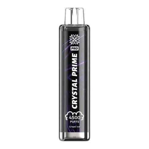 Crystal Prime Pro 4500 Puffs Disposable Vape Device  - Grape Ice