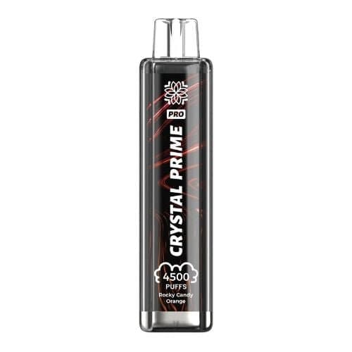 Crystal Prime Pro 4500 Puffs Disposable Vape Device  - Rocky Candy Orange